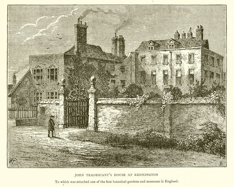 肯宁顿的John Tradescants House 作者 英语学校