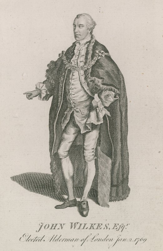 约翰威尔克斯，当选伦敦奥尔德曼，1769年Jnauary 作者 英语学校
