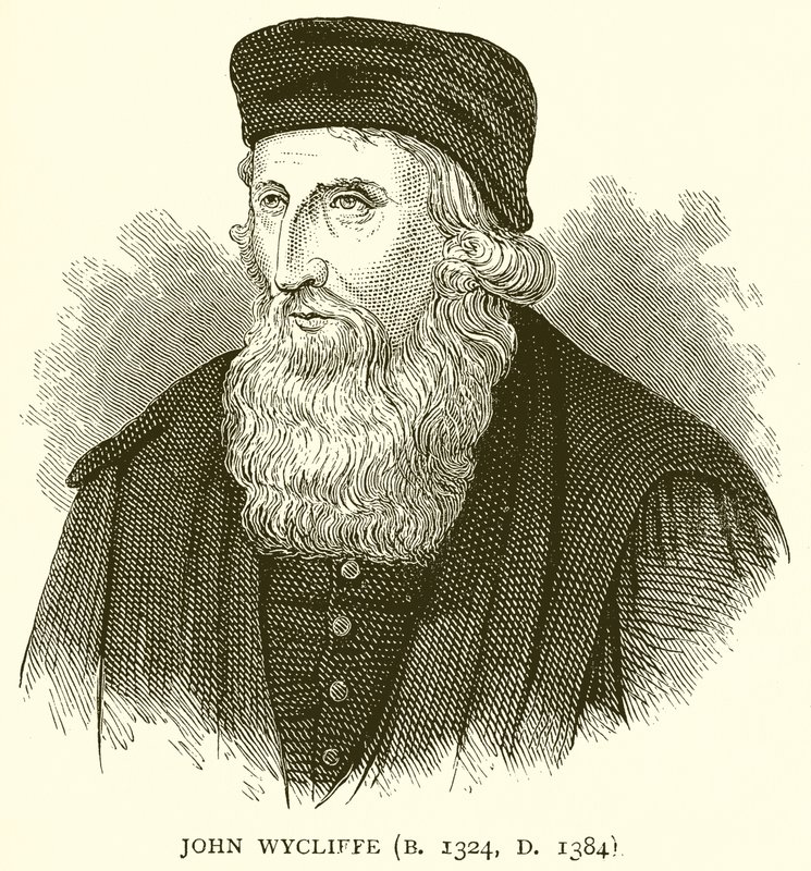 John Wycliffe（B. 1324，D。1384） 作者 英语学校