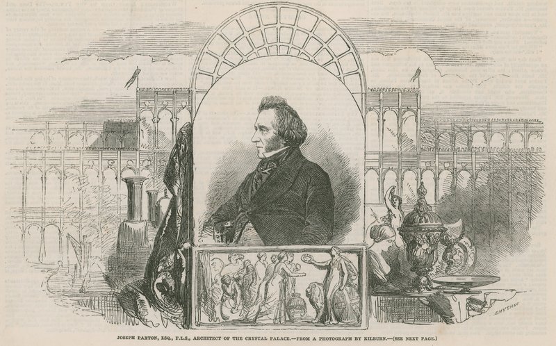 水晶宫的建筑师Joseph Paxton 作者 英语学校