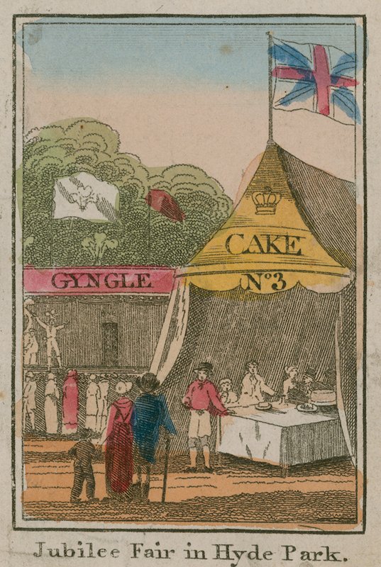 1814年在海德公园的银禧博览会 作者 英语学校