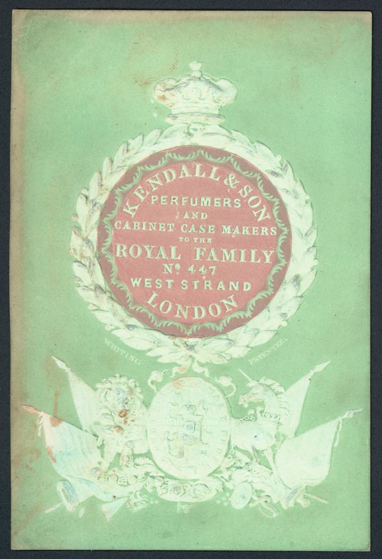 Kendall＆Son，调香师和橱柜制造商，贸易卡 作者 英语学校