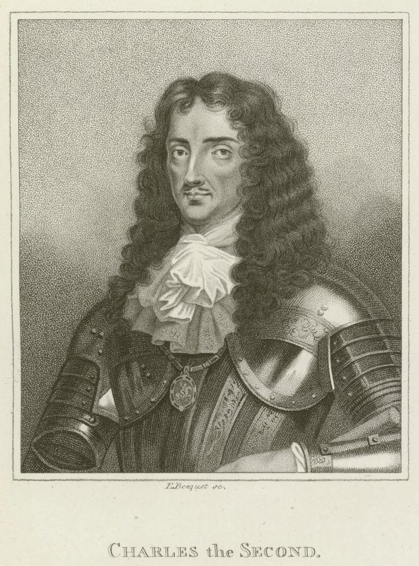King Charles II (engraving) 作者 英语学校