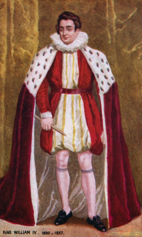 King William IV (colour litho) 作者 英语学校