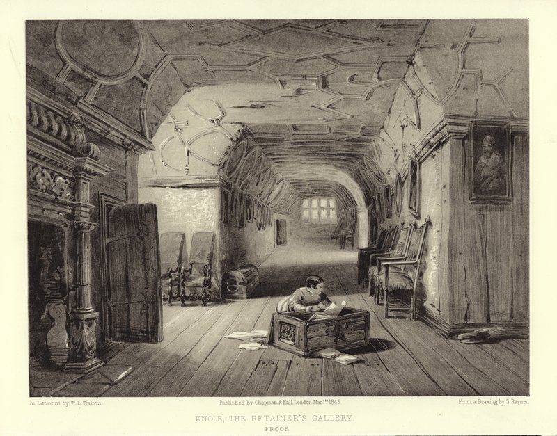 Knole，The Retainers Gallery（lithotint） 作者 英语学校