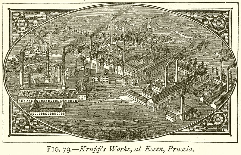 Krupps Works，位于普鲁士的埃森 作者 英语学校