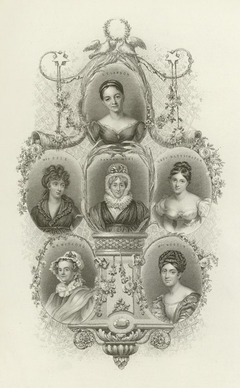 LE Landon，Opie夫人，Hannah More，Blessington夫人，Mitford先生，Norton夫人 作者 英语学校