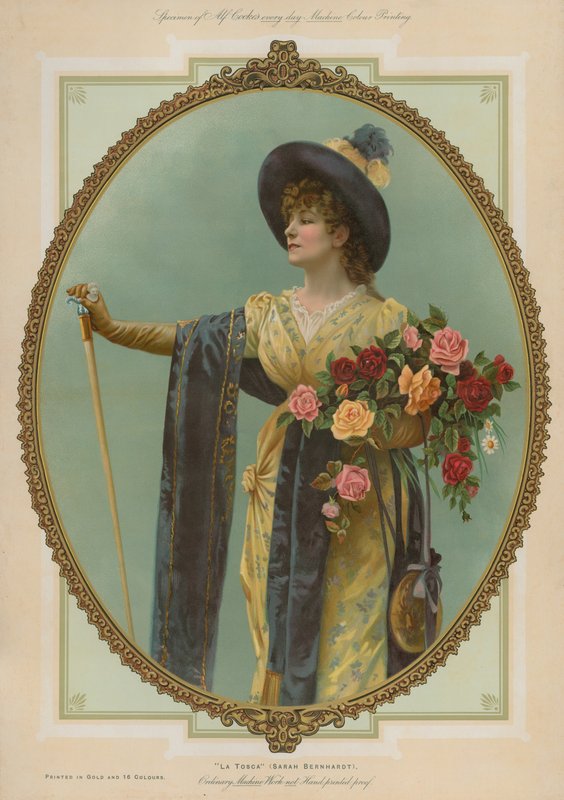 La Tosca，Sarah Bernhardt 作者 英语学校