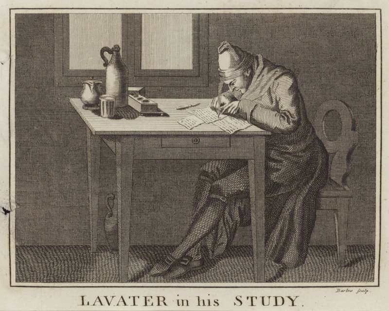 Lavater在他的研究中 作者 英语学校