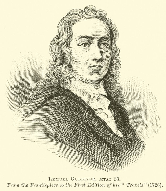 Lemuel Gulliver，etatat 58 作者 英语学校