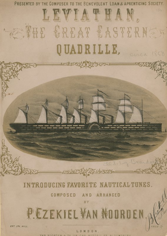 Leviathan，Great Eastern Quadrille 作者 英语学校