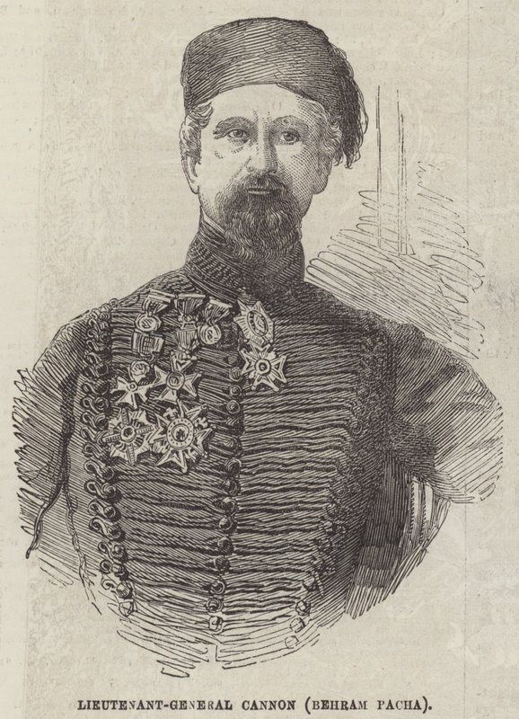 中将加农 (Behram Pacha) (雕刻) 作者 英语学校