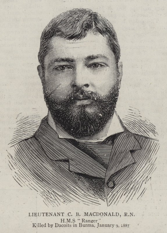 Lieutenant C B Macdonald, RN (engraving) 作者 英语学校