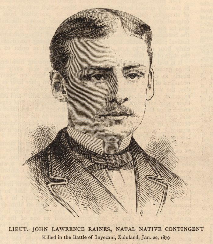 Lieutenant John Lawrence Raines, Natal Native Contingent (engraving) 作者 英语学校