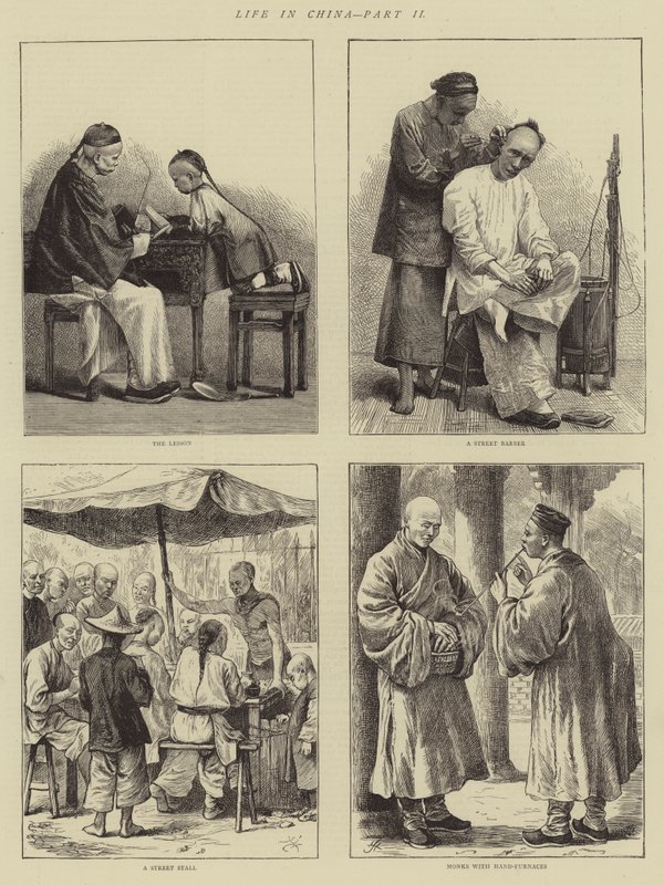 Life in China, Part II (engraving) 作者 英语学校