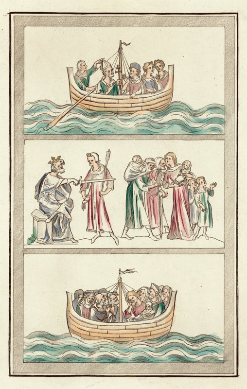 Life of Thomas Becket (coloured engraving) 作者 英语学校