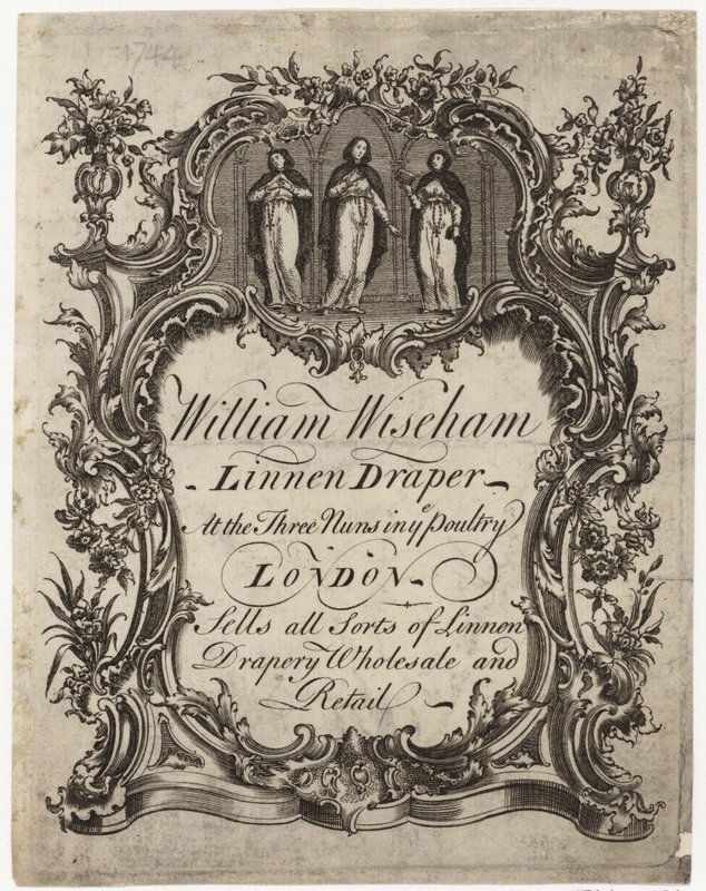 亚麻德雷珀，William Wiseham，交易卡 作者 英语学校