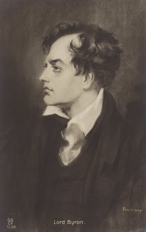 拜伦勋爵（1788-1824），英国诗人 作者 英语学校
