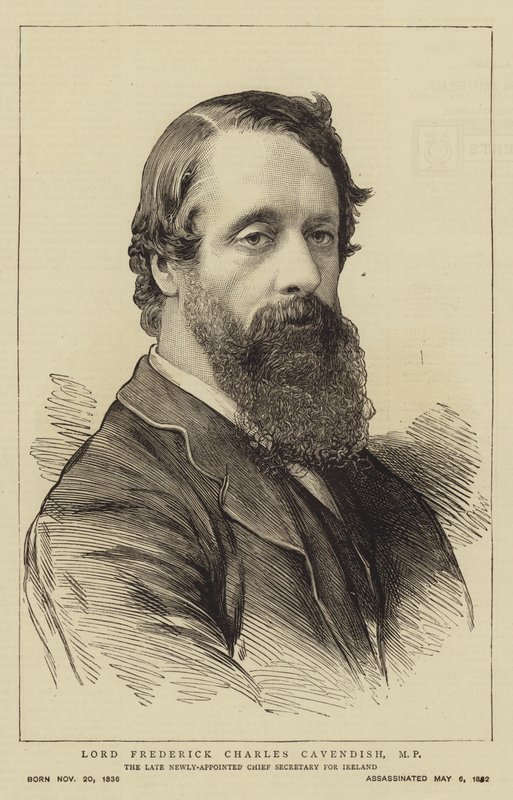 Lord Frederick Charles Cavendish, MP (engraving) 作者 英语学校