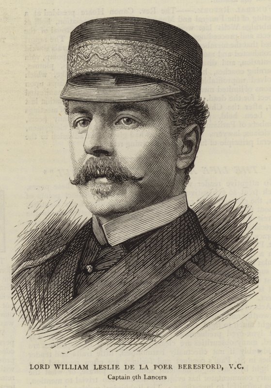 William Leslie de la Poer Beresford 勋爵，VC（雕刻） 作者 英语学校