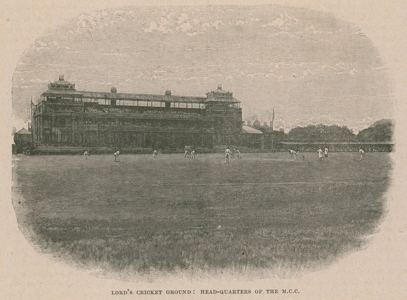 MCC的总部Lords Cricket Ground 作者 英语学校
