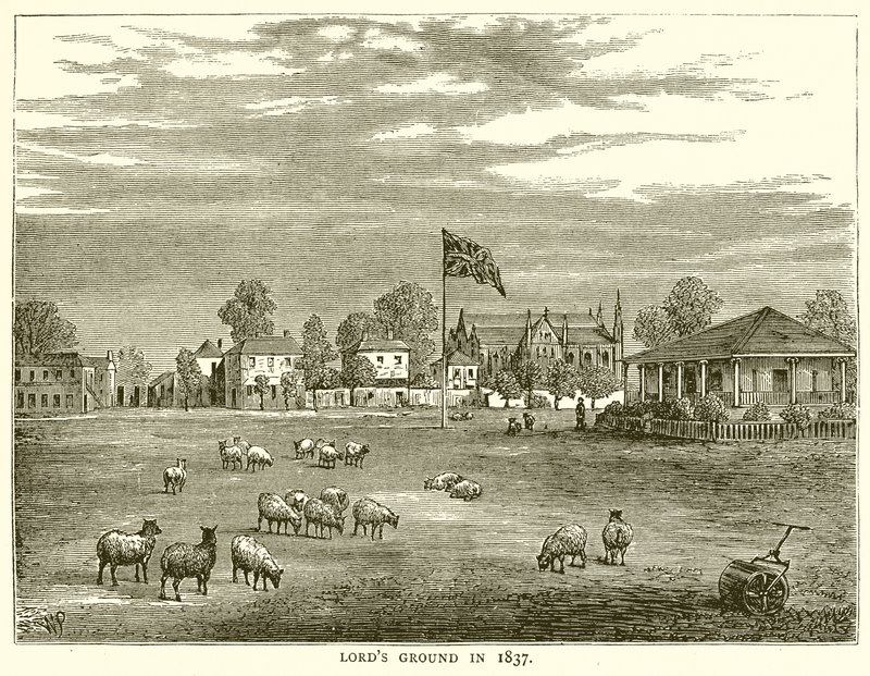 Lords Ground于1837年 作者 英语学校