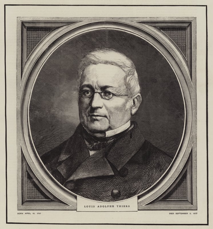 Louis Adolphe Thiers (engraving) 作者 英语学校