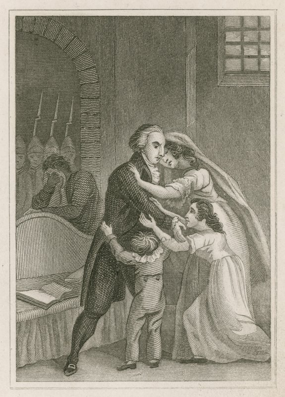 法国路易十六休假，1793年 作者 英语学校