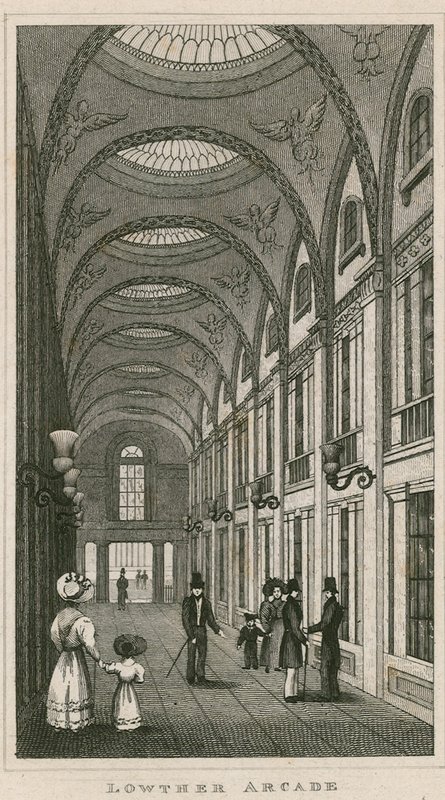 Lowther Arcade，Strand，伦敦 作者 英语学校