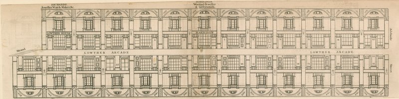 Lowther Arcade，Strand，伦敦 作者 英语学校