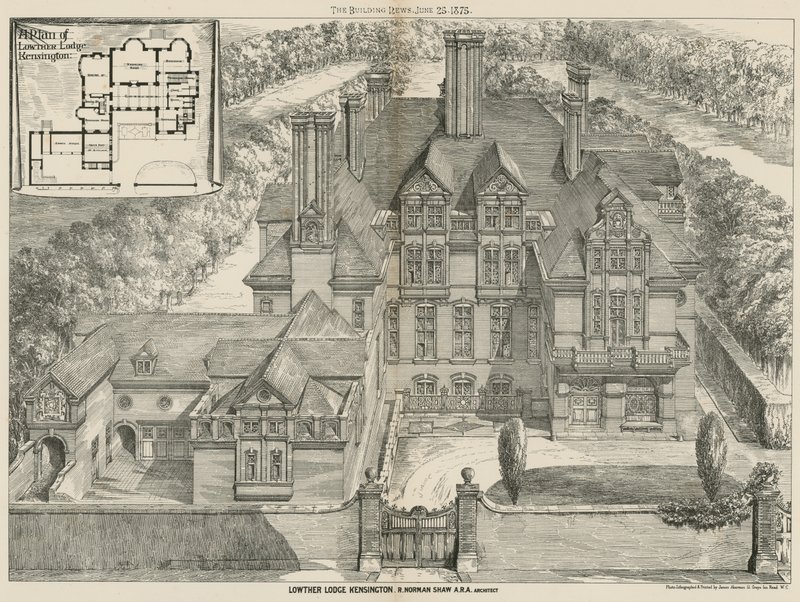 Lowther Lodge，肯辛顿，伦敦 作者 英语学校