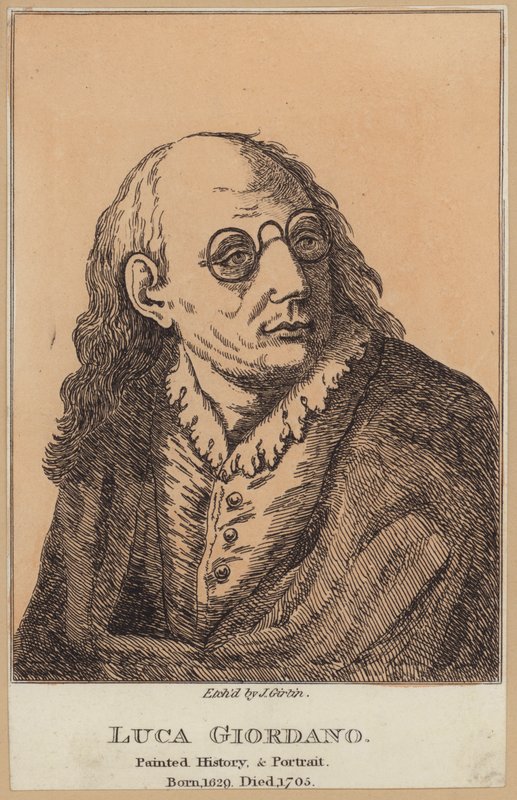 Luca Giordano, Italian painter and printmaker (etching) 作者 英语学校