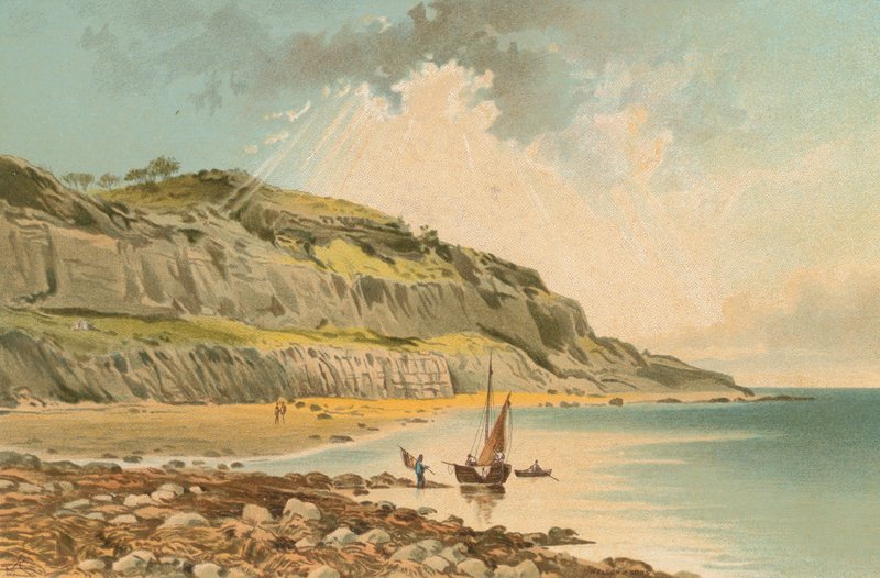 Luccombe Bay  - 怀特岛 作者 英语学校