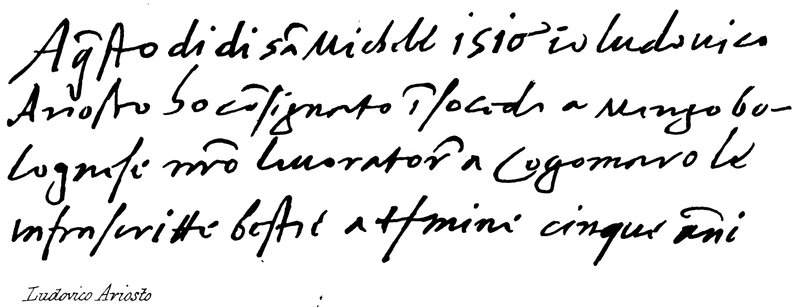 Ludovico Ariosto 作者 英语学校