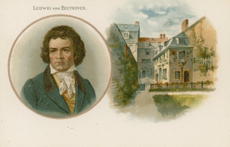 德国作曲家和钢琴家Ludwig van Beethoven 作者 英语学校