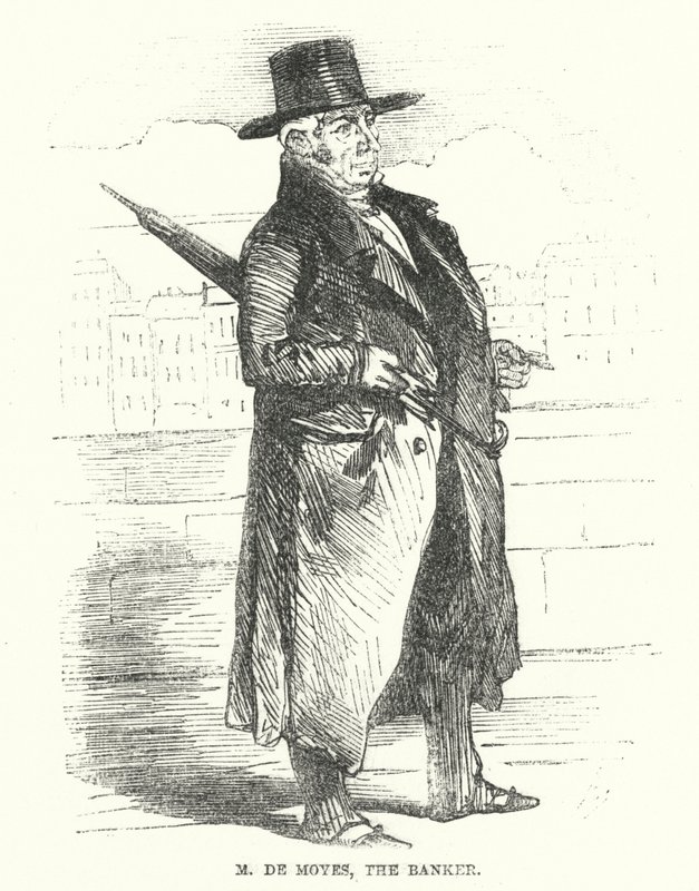 M De Moyes, the Banker (engraving) 作者 英语学校