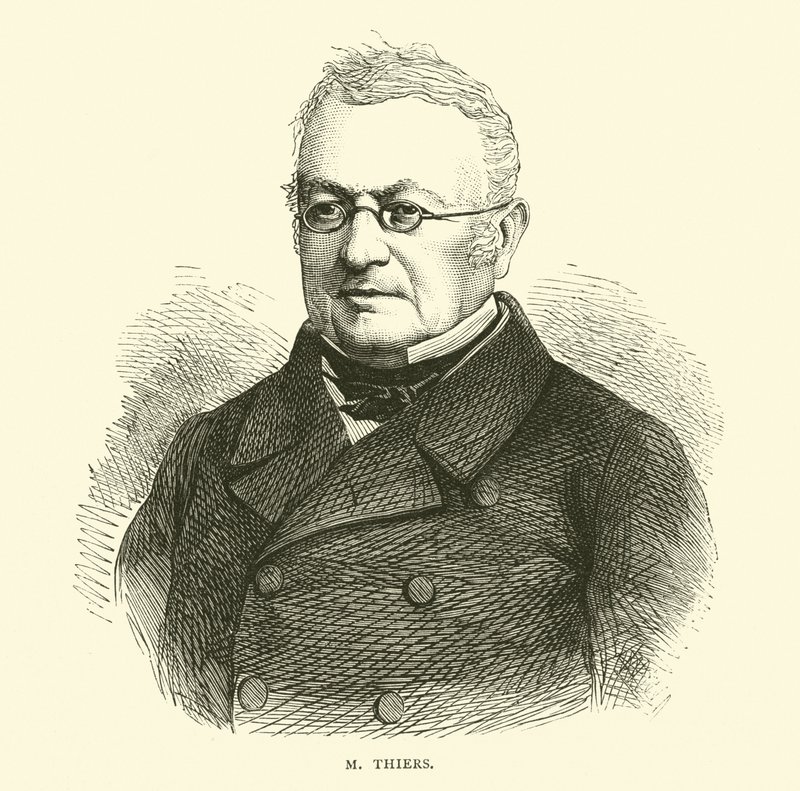 M Thiers，1870年9月 作者 英语学校