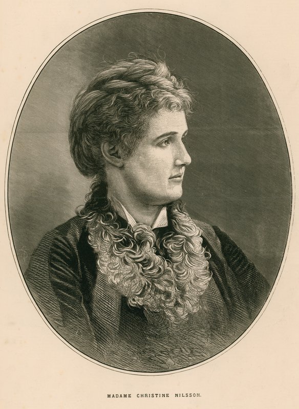 Christine Nilsson女士（克里斯蒂娜尼尔森，卡斯特米兰达伯爵夫人） 作者 英语学校