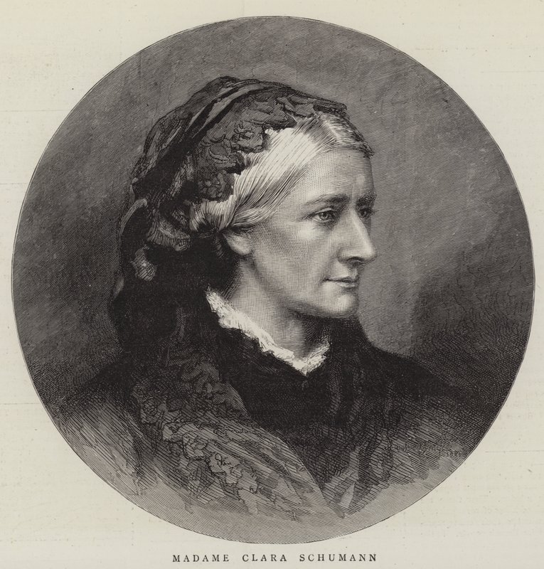 Madame Clara Schumann (engraving) 作者 英语学校