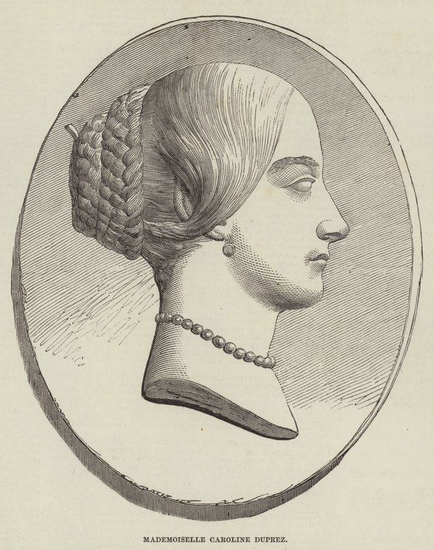 小姐 Caroline Duprez (雕刻) 作者 英语学校