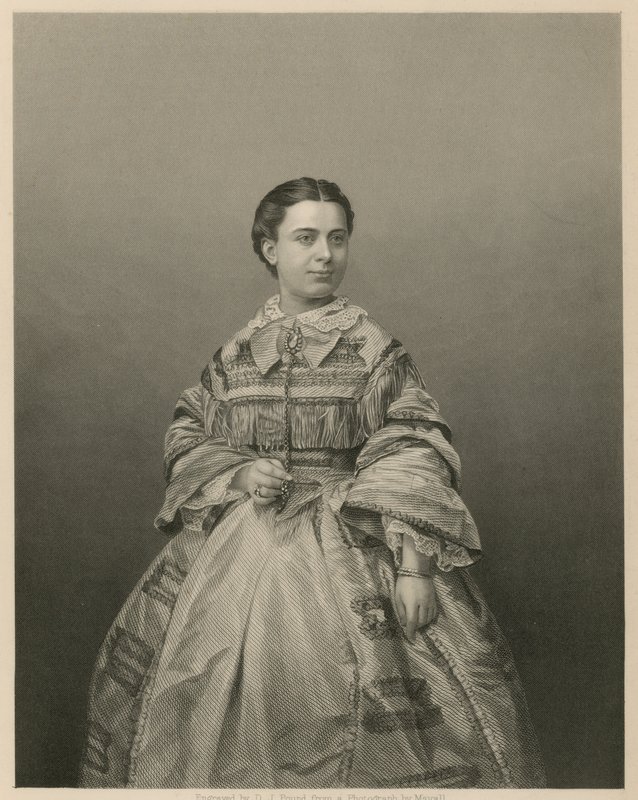 Mademoiselle Piccolomini，歌剧演唱家 作者 英语学校