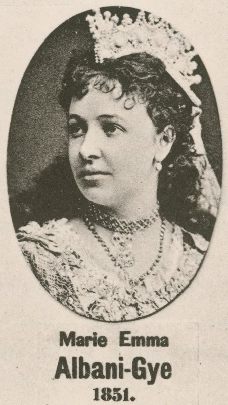 Marie Emma Albani-Gye（雕刻） 作者 英语学校