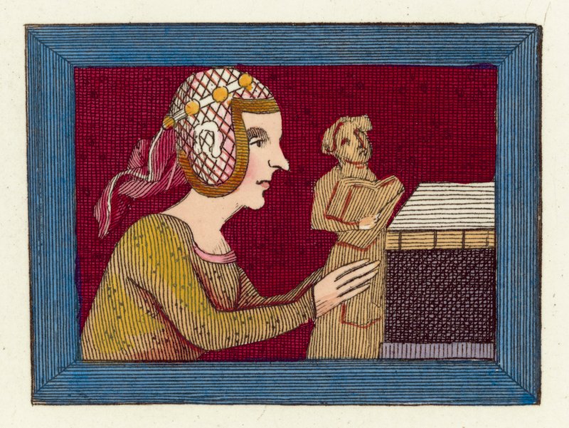 Mary De St Paul (coloured engraving) 作者 英语学校
