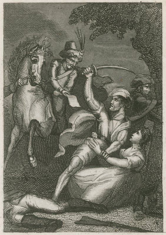 锡兰，康提，英国驻军的大屠杀，1803年 作者 英语学校