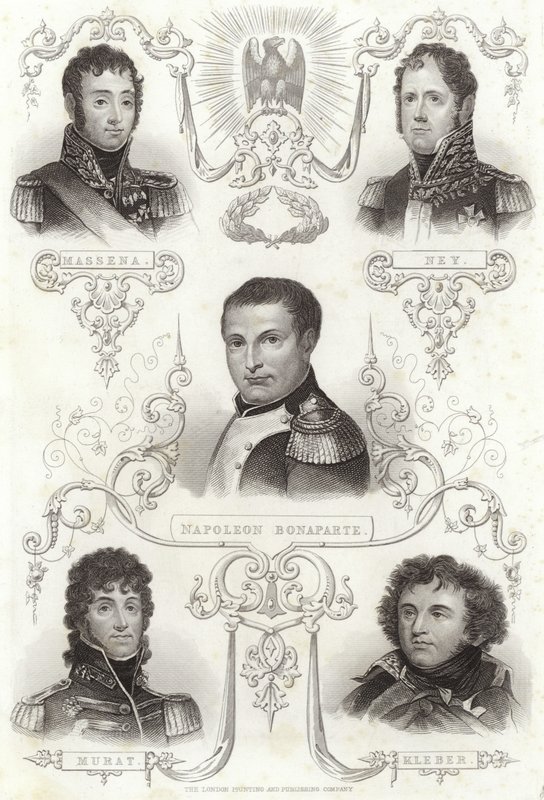 Massena，Ney，Napoleon Bonaparte，Murat和Kleber 作者 英语学校