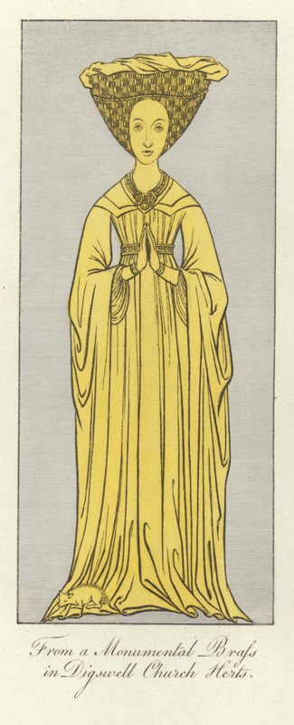 中世纪的女人服装 作者 英语学校