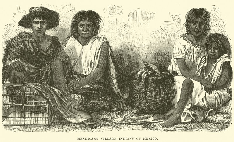 Mendicant Village墨西哥印第安人 作者 英语学校
