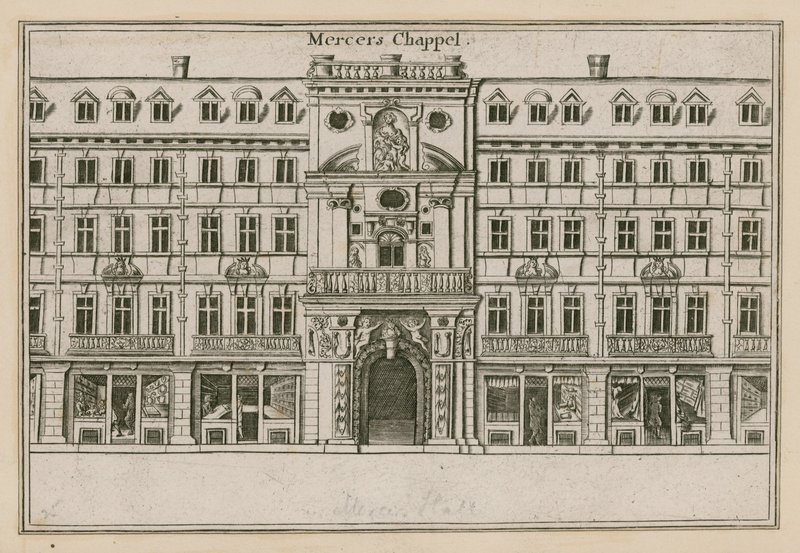 Mercers Chapel，Cheapside，伦敦 作者 英语学校