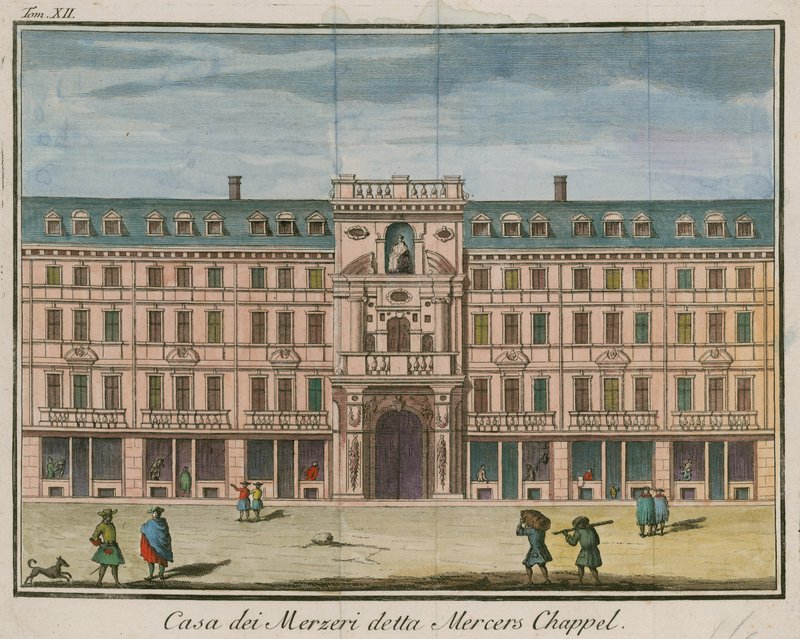 Mercers Chapel，Cheapside，伦敦 作者 英语学校