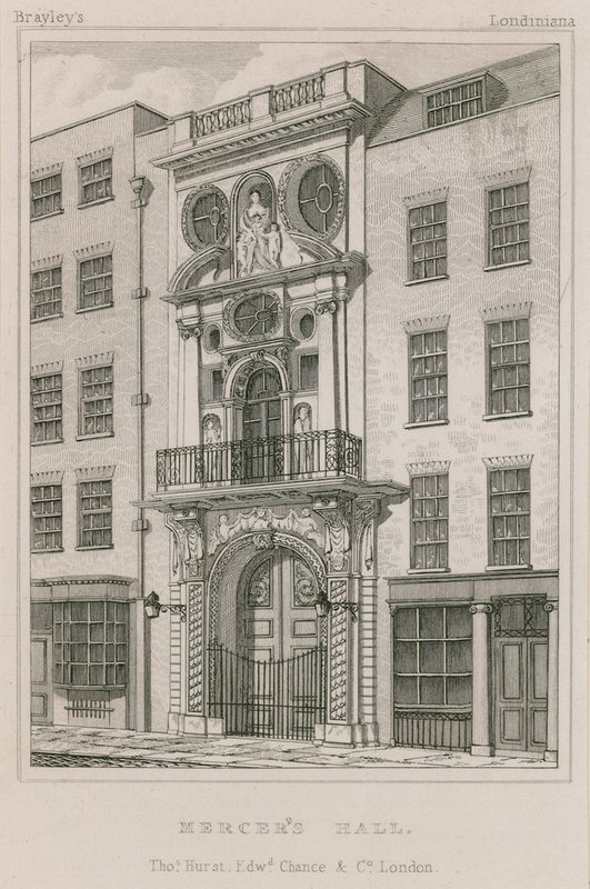 Mercers Hall，Cheapside，伦敦 作者 英语学校